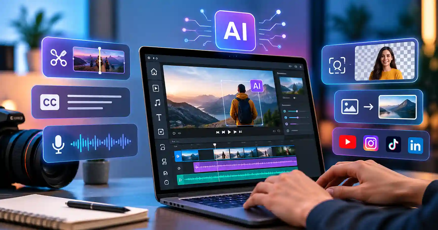 Best AI video editing tools for creators