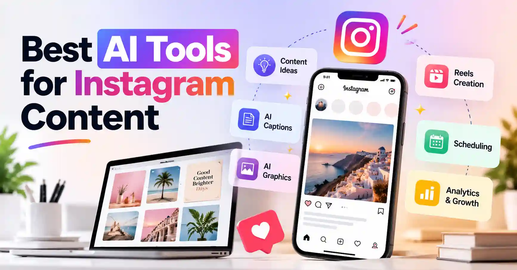 Best AI tools for Instagram content creation