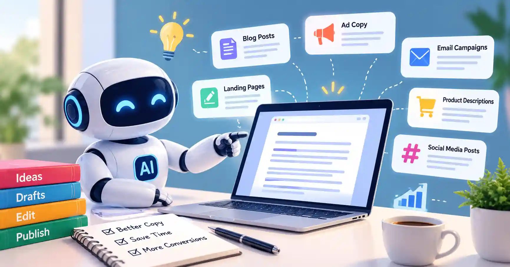 Best AI copywriting tools for creating marketing copy