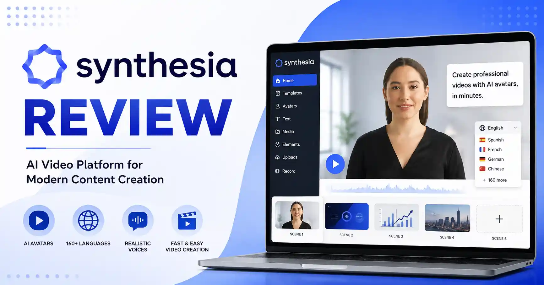 Synthesia Review AI video platform