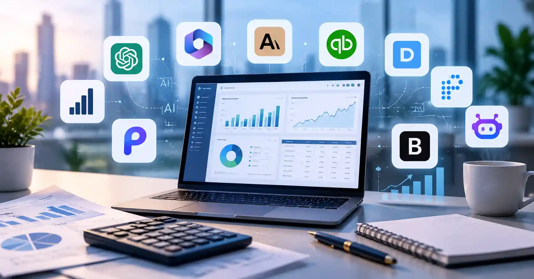 Best AI tools for finance professionals for financial analysis, accounting, budgeting, and reporting.