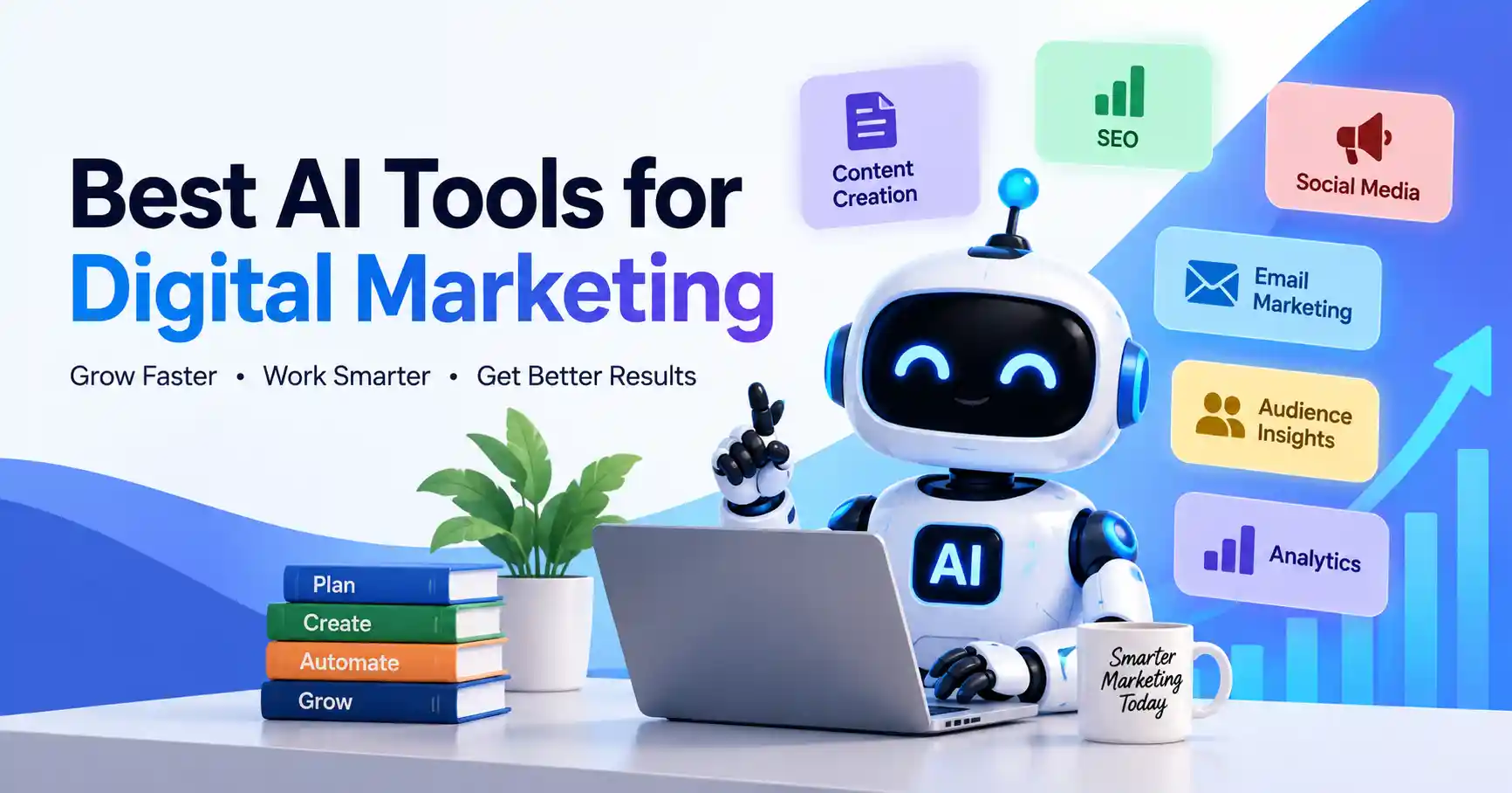 Best AI tools for digital marketing
